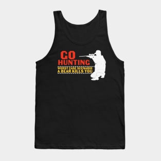 Live Free And Hunt Hard - Big Racks Matter - Funny Deer Buck Hunting Tank Top